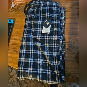 Frye Black and White Plaid Pants